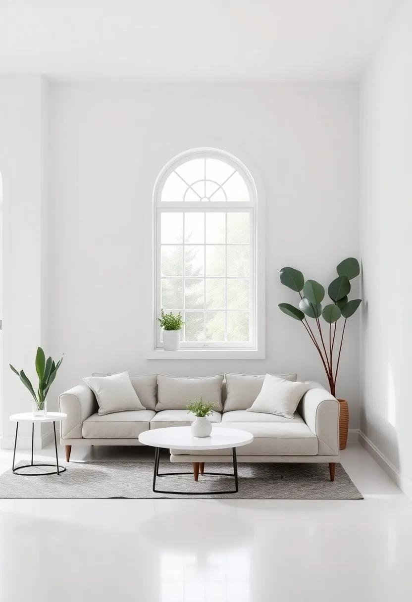 Utilize natural Light: Keep window treatments minimal to allow as much natural light in ⁣as possible, enhancing the sense of spaciousness