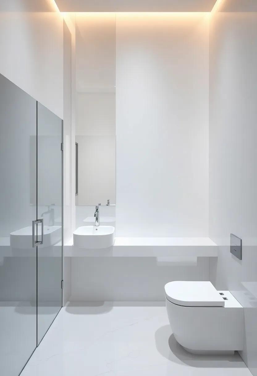 Transformative Mirrored Surfaces for Space and Style in Bathrooms