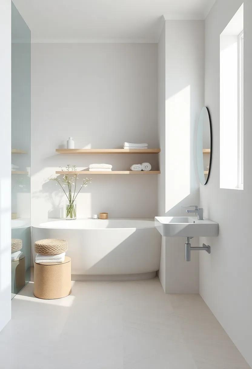 crafting a Serene ​Atmosphere with ⁢Minimalist Shelving