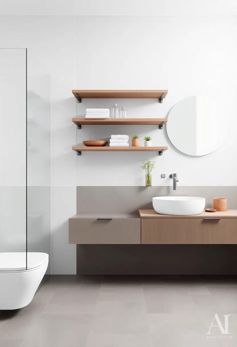 Exploring The‍ Impact ‍of Open ⁣Shelving on Bathroom Layouts