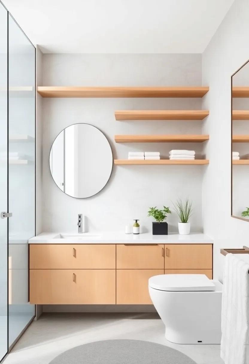 Selecting the Right Materials for Open Shelving ⁤in Bathrooms