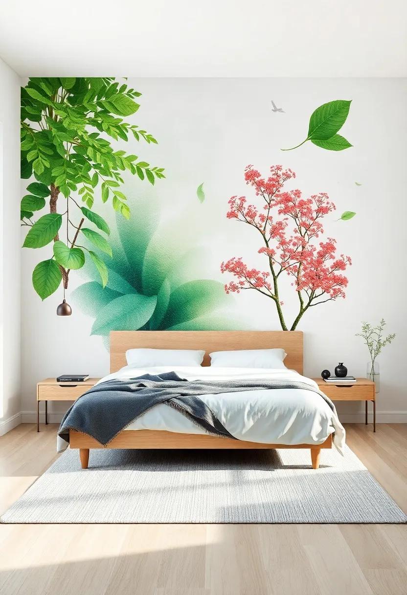 Nature-Inspired Murals That Bring ‍the Outdoors Inside for Serenity