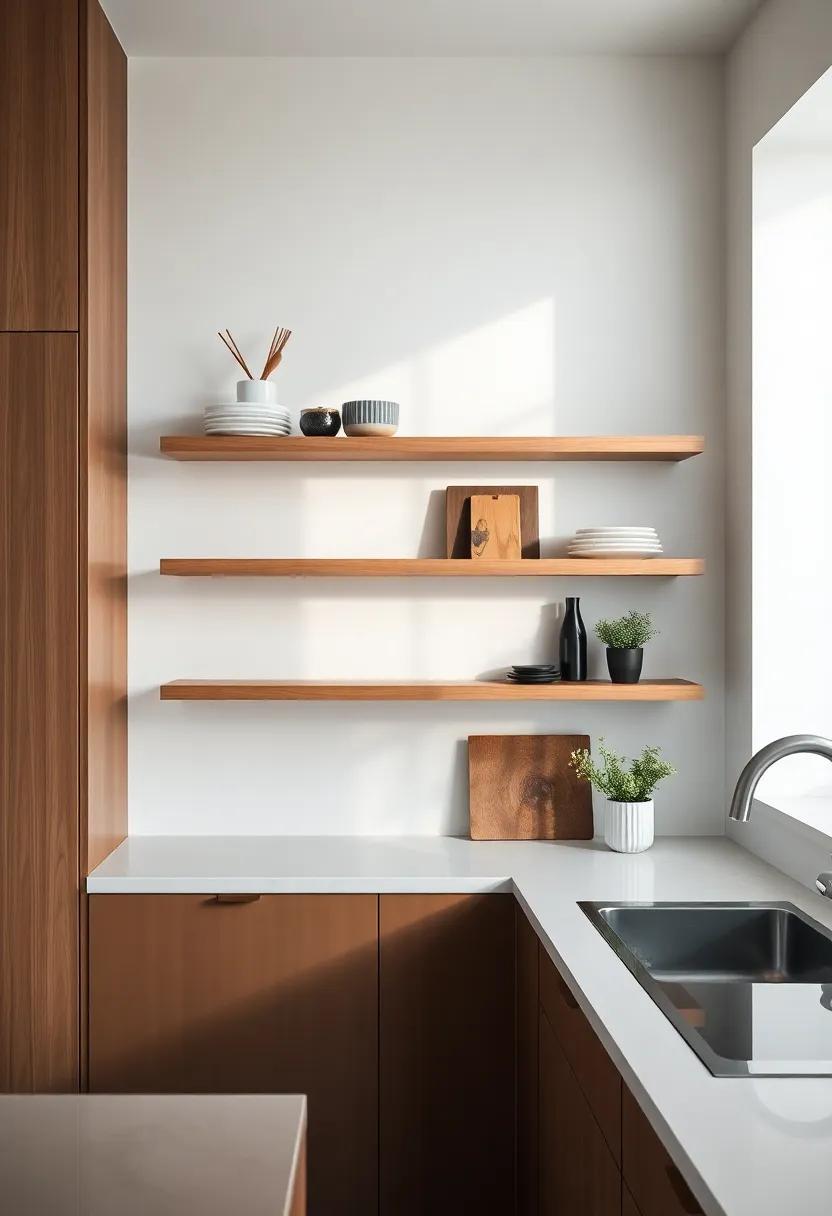 Crafting a Cozy‍ Ambiance‍ with Floating⁤ Shelves in the Kitchen