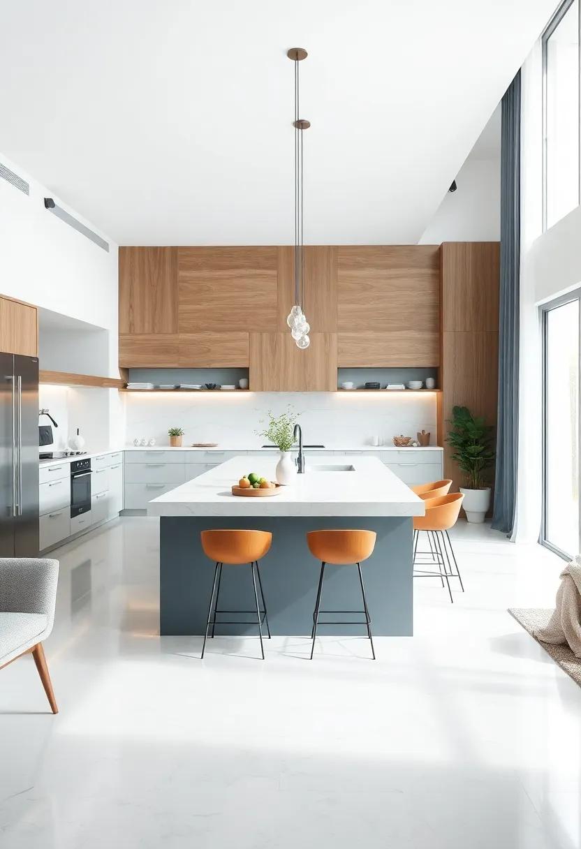 Multifunctional Island ⁣Designs for Culinary and Social Gatherings