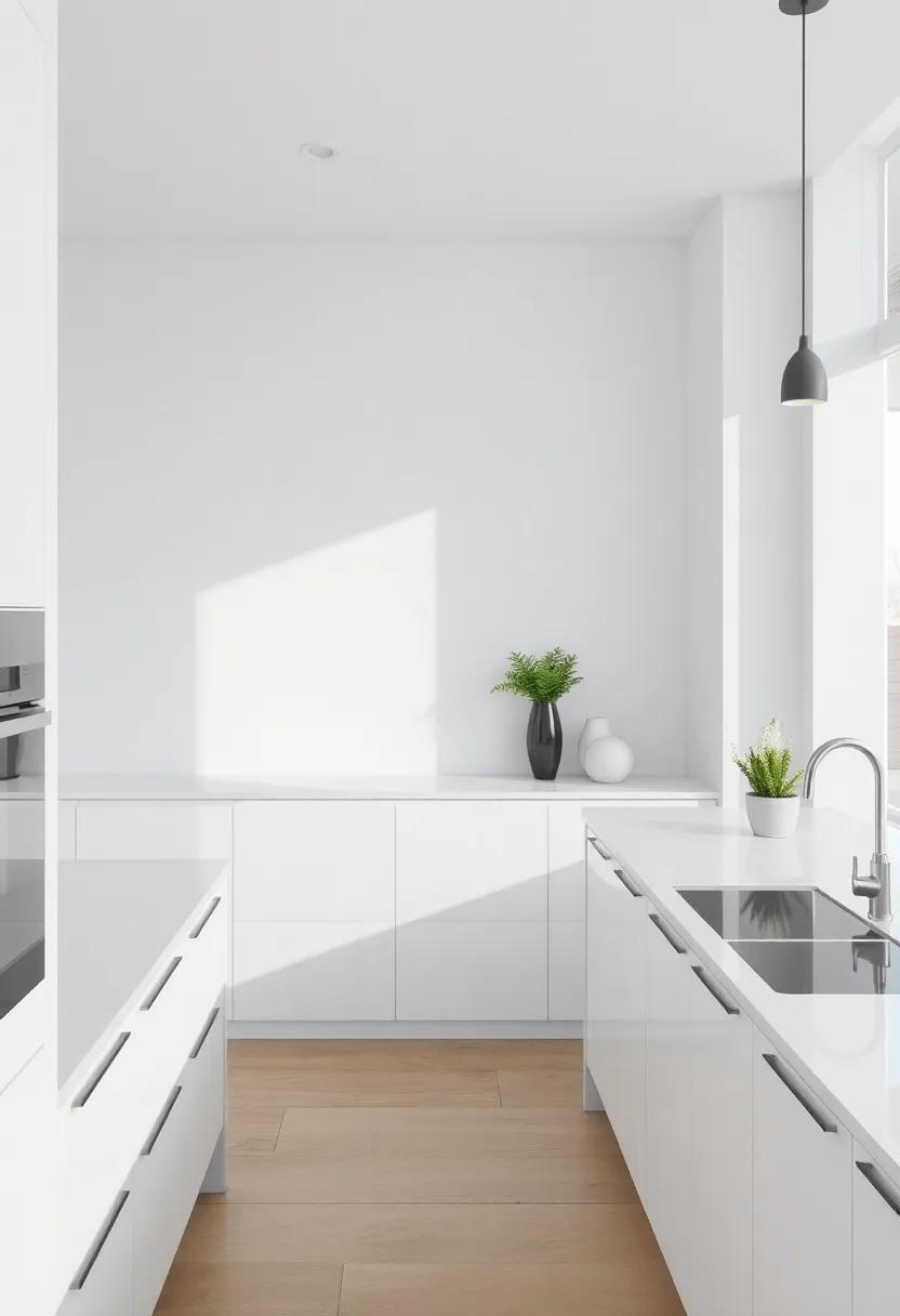 Sleek ⁣and seamless:‌ The Allure⁣ of ⁤Minimalist Kitchen Designs