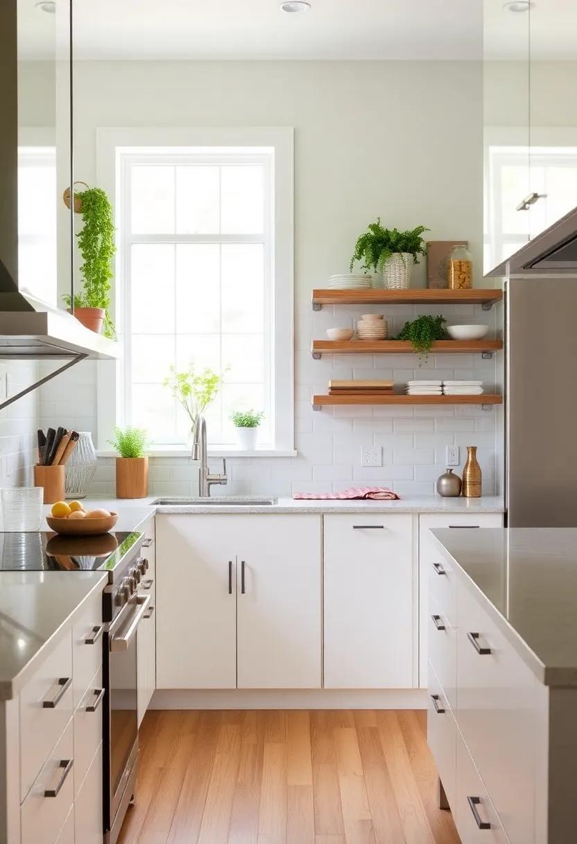24) Healing Harmony: Focus on wellness with clean,‌ fresh designs ⁣that promote⁢ nourishment and ‌encourage a healthy lifestyle in your kitchen space