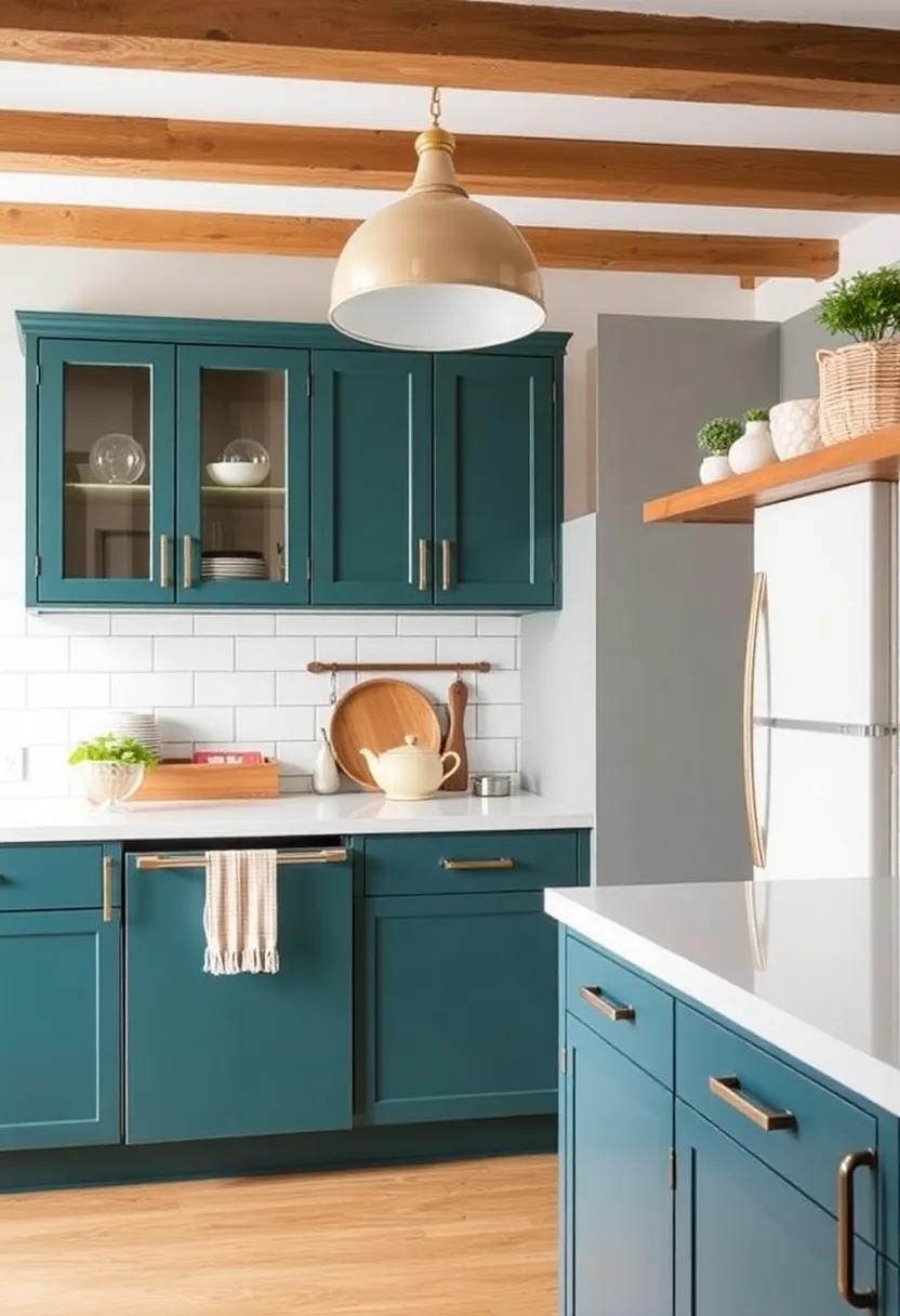 20) Vintage Modern: Marry modern design with vintage elements for a nostalgic yet ‌fresh twist that ‌adds character to your kitchen