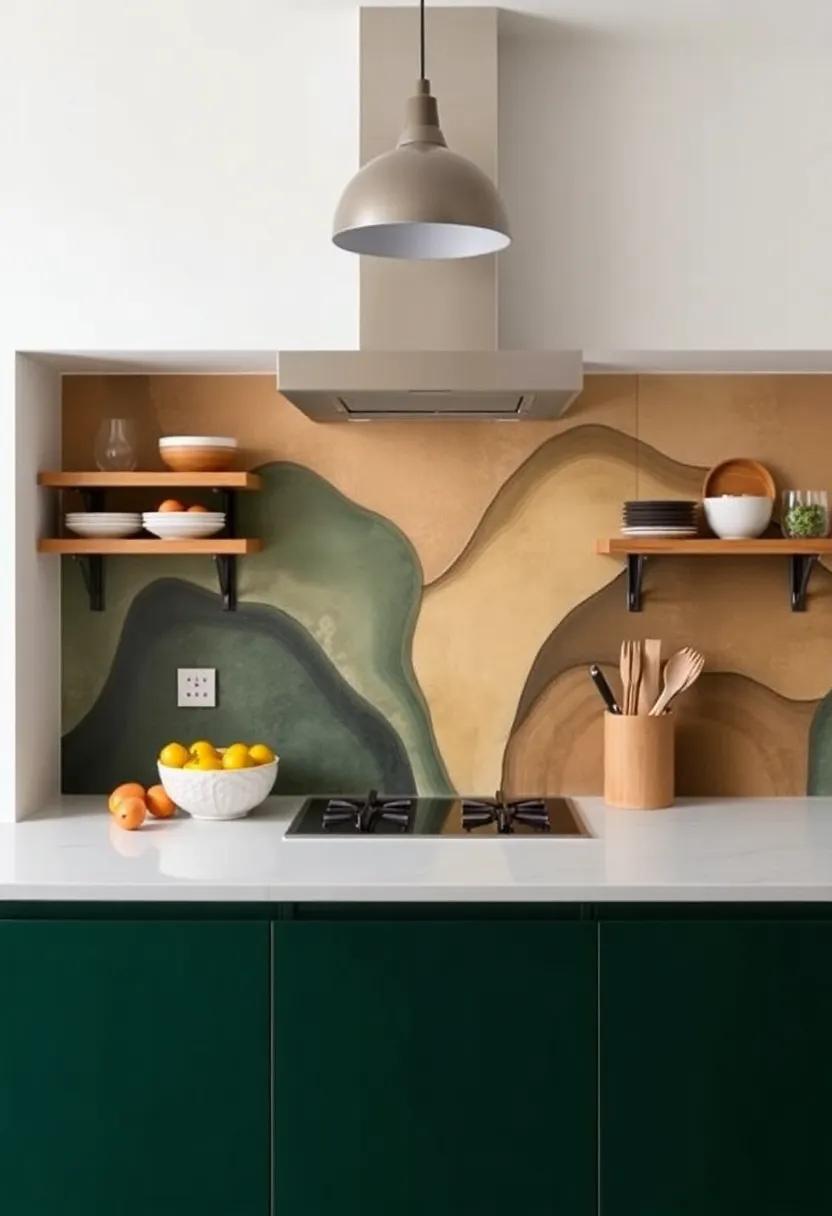 Transform Your Culinary Space With Bold Colorful Murals That Ignite‌ Creativity