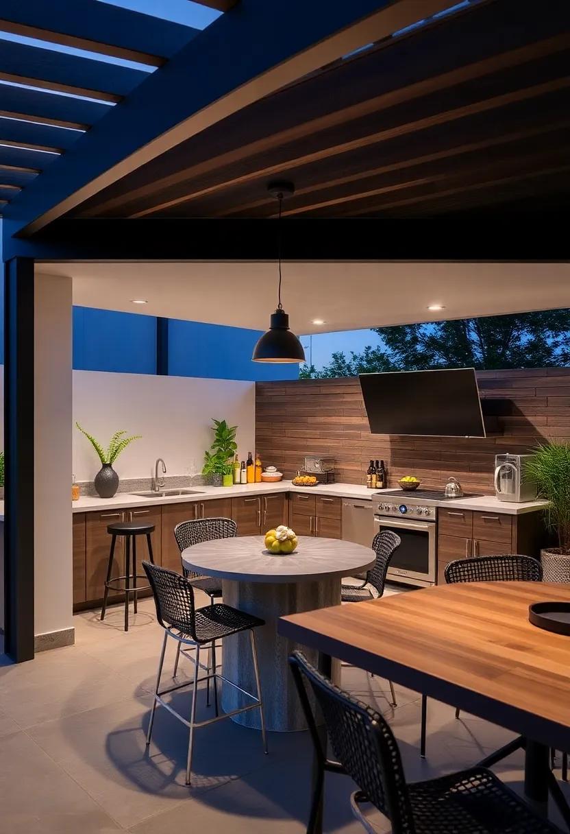 Incorporating Bar Areas for a Lively Outdoor Entertaining Space