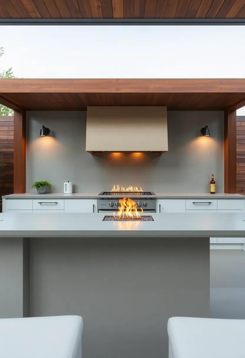 Integrating Fire Features for Year-Round Use and Warmth
