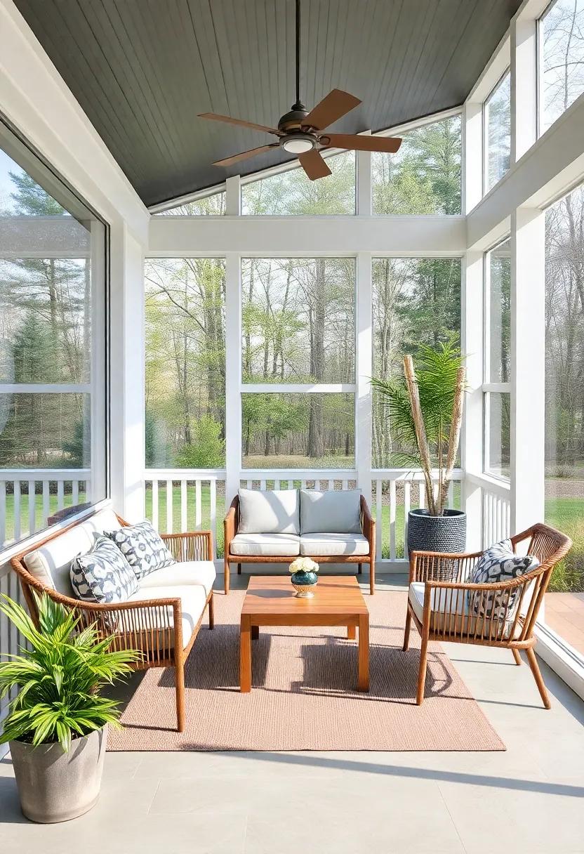 Creative Furniture Choices: Elevating Comfort and Style in Porches