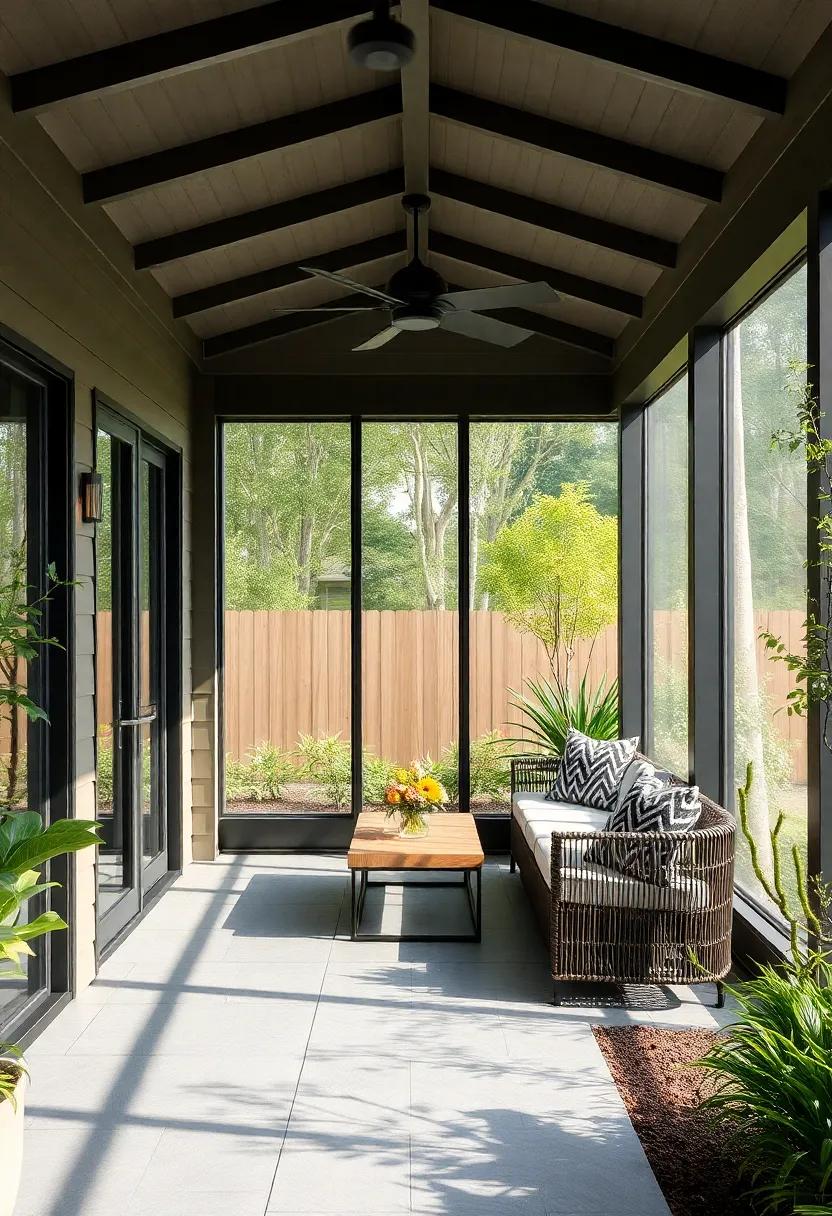 Eco-Conscious Landscaping: Complementing Your Screened Porch with Nature