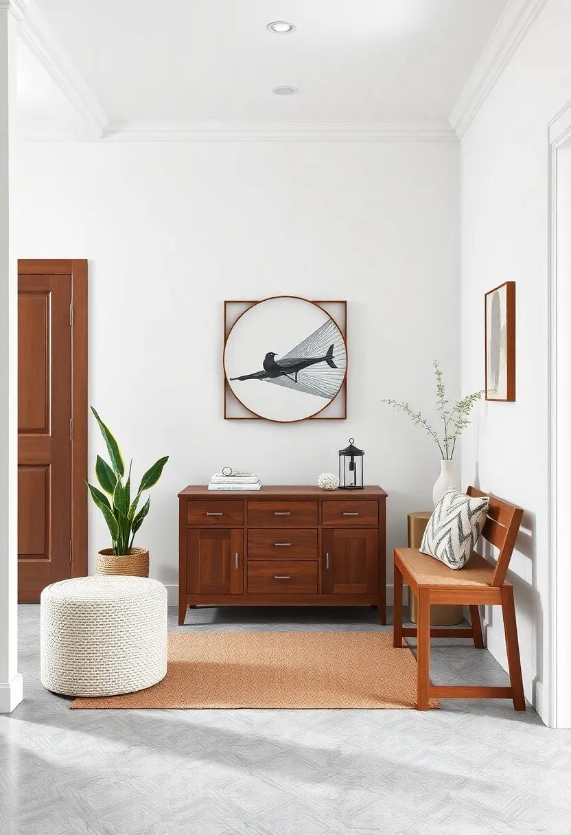 Blending ‍Modern and Traditional Styles in Entryway⁤ furniture