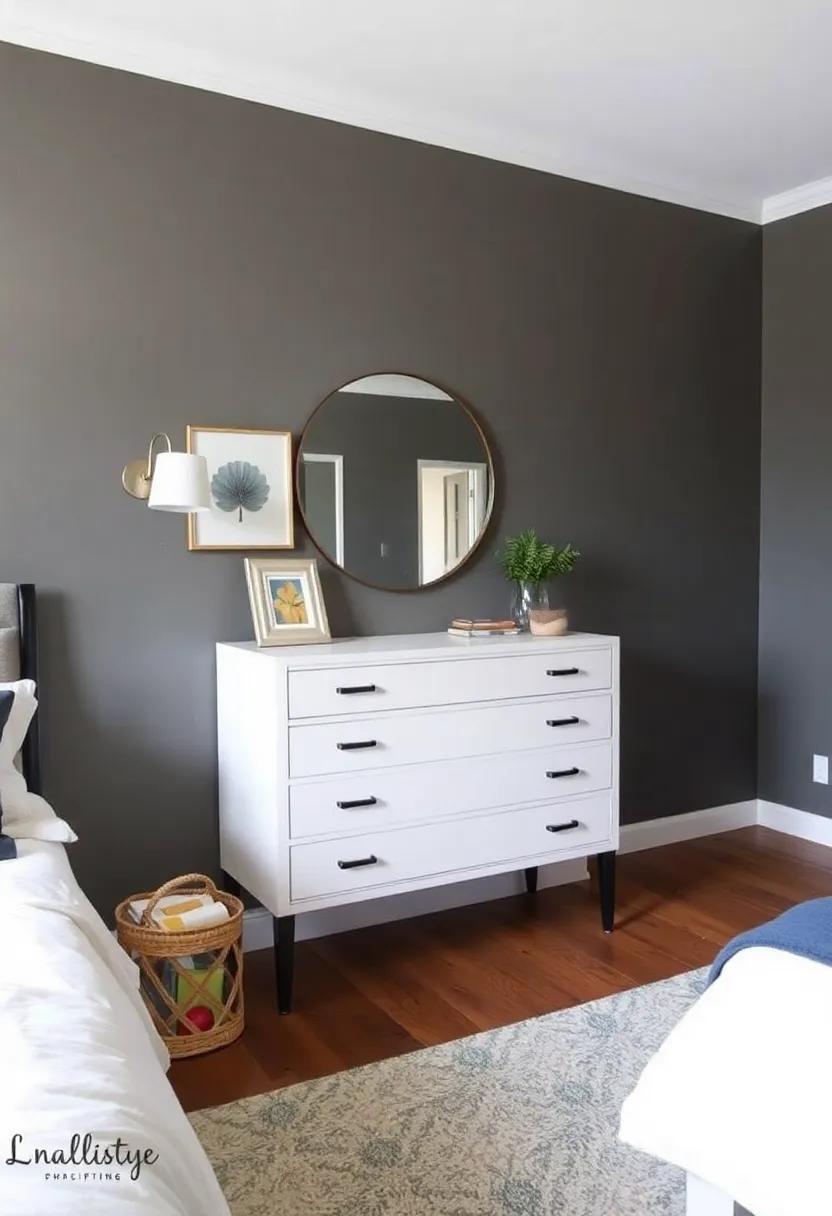 Complementing Muted Walls with Furnishings