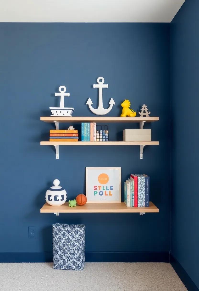 Shelving‍ Solutions: Fun Ways to Display Books and Toys with a Nautical Touch