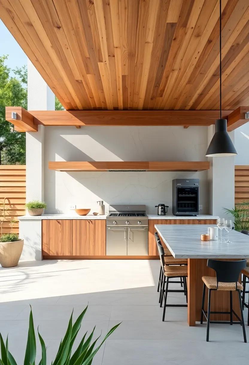 The Beauty Of Natural Materials In Outdoor Kitchens