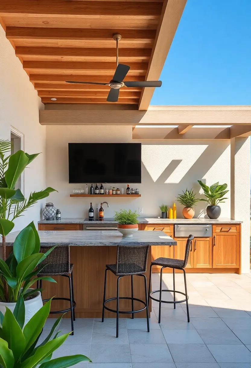 Decorative Accents That add Personality To Outdoor Bars