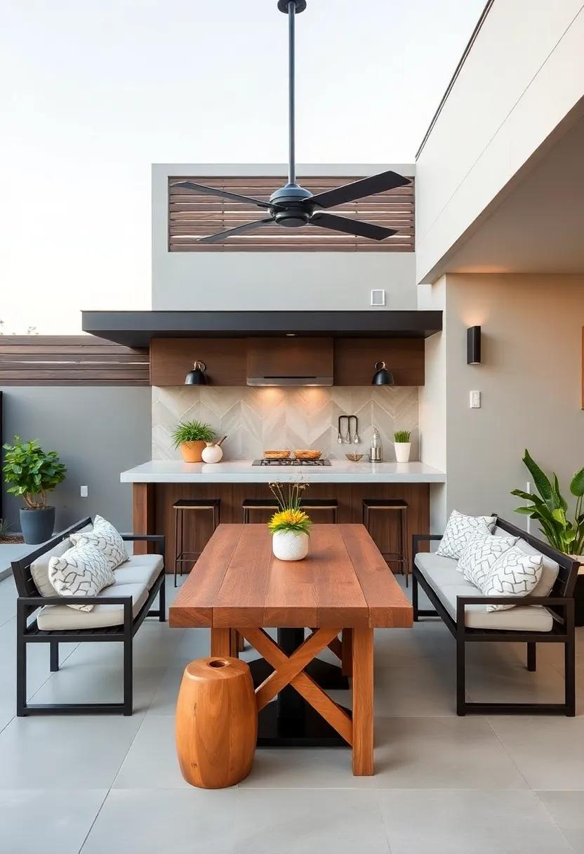 Stylish Seating Options That enhance Outdoor dining