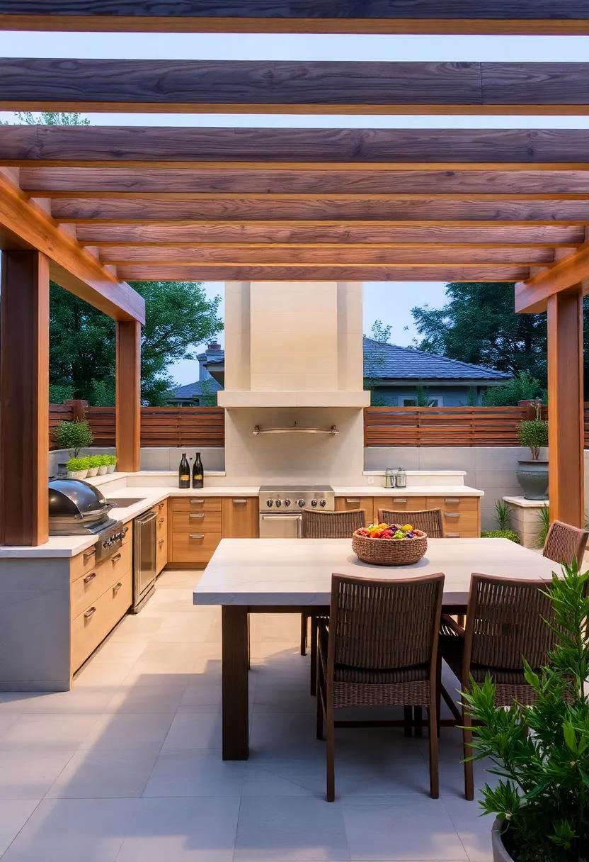 Creating the Perfect cooking and Dining Flow in Your Outdoor Kitchen