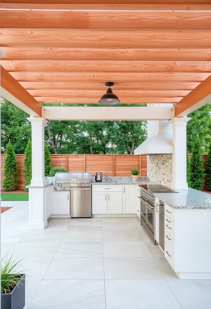 Designing Your Dream Outdoor Kitchen Pergola for Maximum Functionality and Aesthetic appeal
