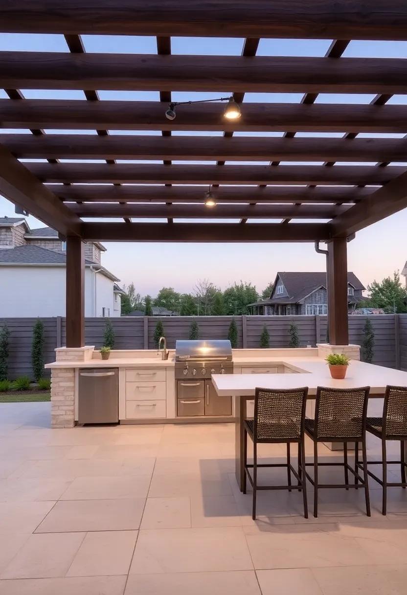 Enhancing Your Cooking Experience with Integrated Outdoor Kitchen Features