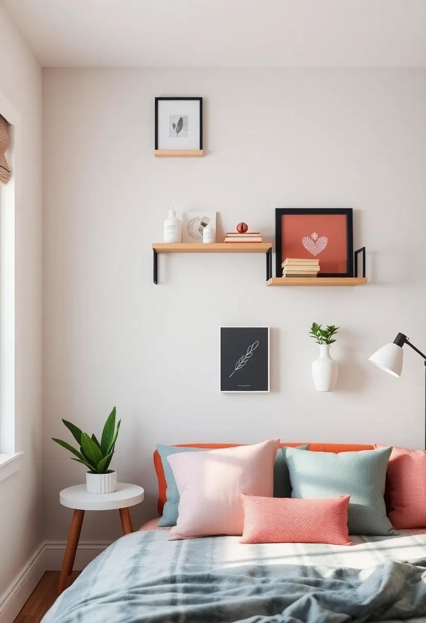 Utilizing Vertical Space with Shelves⁤ and Décor