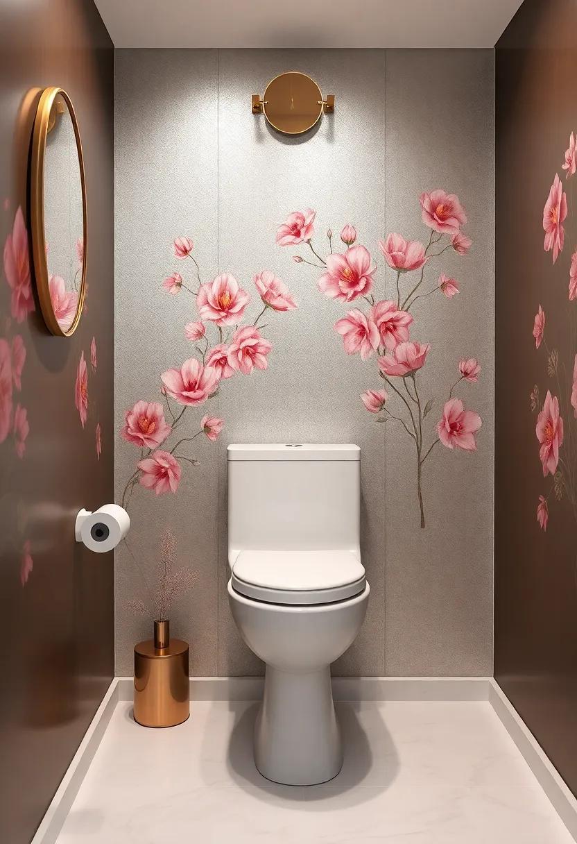 Incorporating Floral Motifs for​ a Feminine Touch‍ on Metallic⁢ Walls