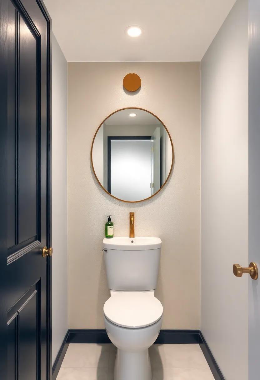 Small‍ but⁢ Mighty: Designing ⁢a Statement Wall in a Cozy Powder Room
