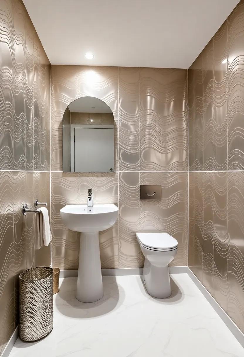 Choosing the Perfect ⁤Lighting to Enhance⁤ Your Metallic Wall Designs