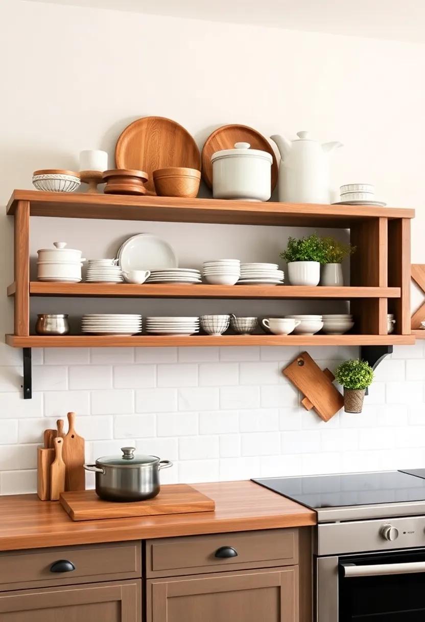 Open Shelving Ideas to Display Your Favorite cookware and Decor