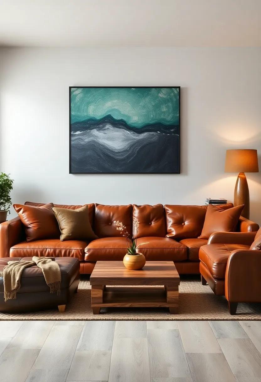 Incorporating​ Leather ​Accents ‍for a masculine Edge