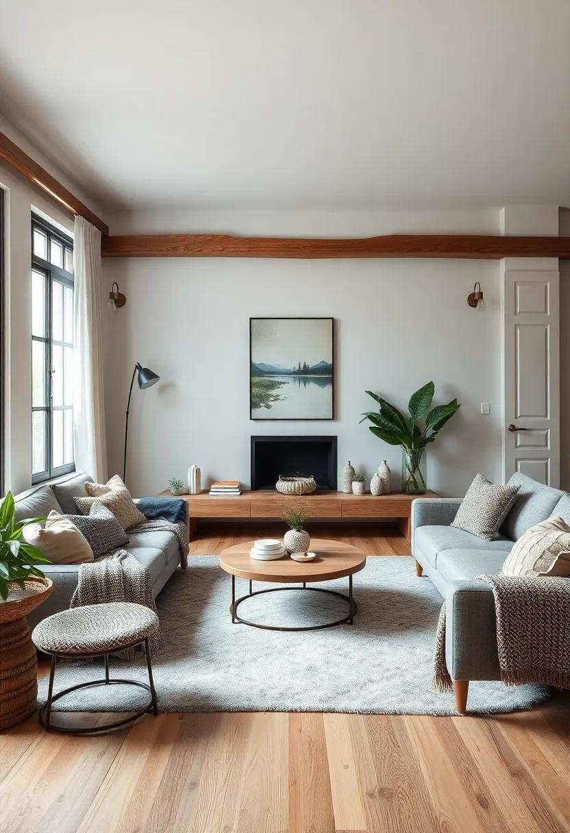 Enhancing ⁢Space‌ with Cozy Textiles ⁣and Layers