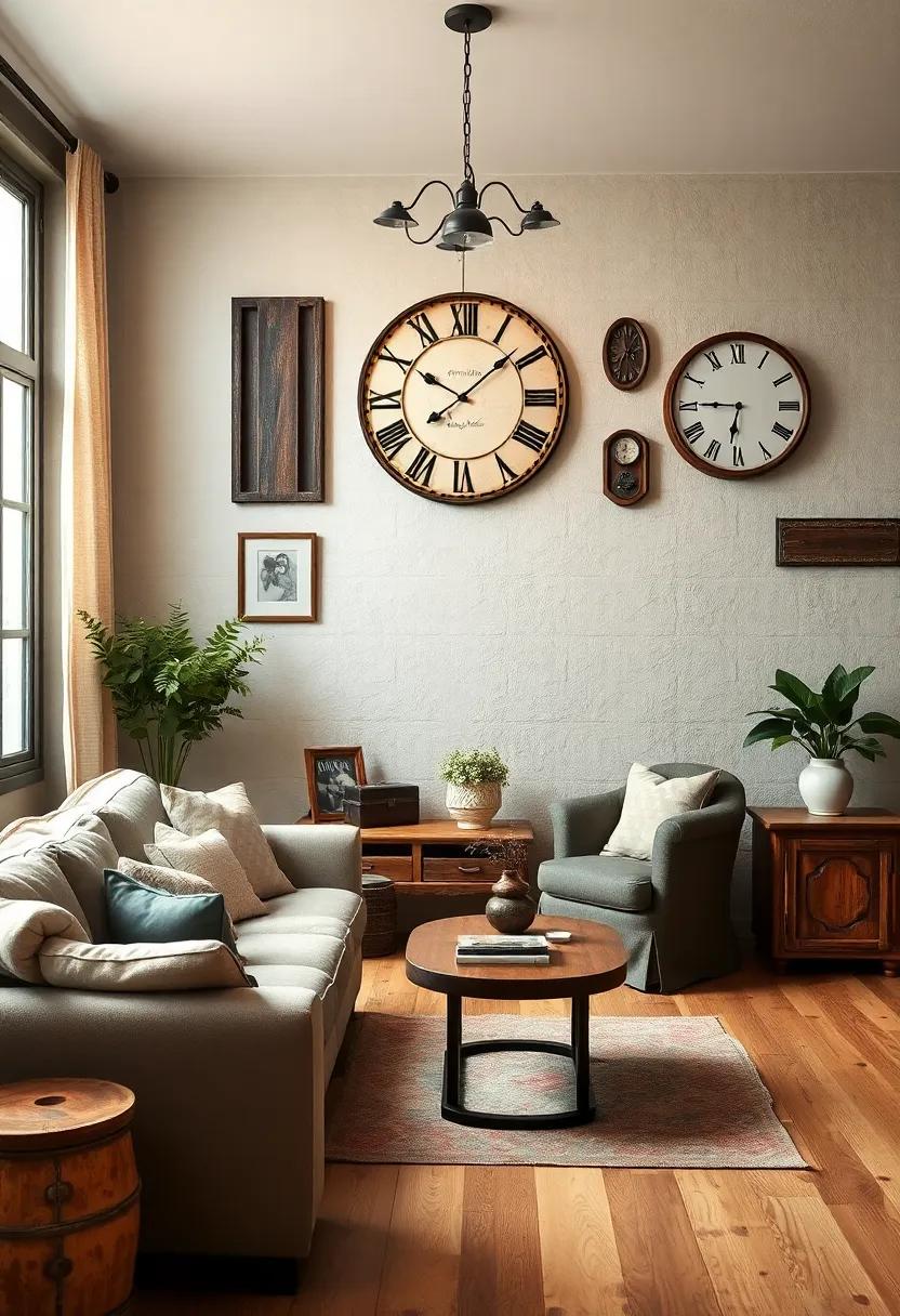 Vintage ⁣Decor: Integrate a few vintage decor pieces, such as old‌ clocks, mirrors, ⁤or wall art, to create a sense‍ of nostalgia and timelessness