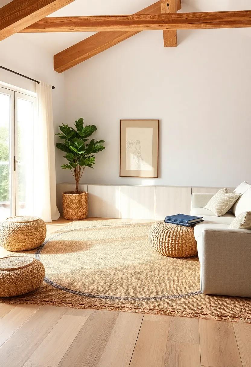 Layered Rugs: ⁢Combine​ various rugs‍ to create a soft underfoot feel. A large jute rug topped with a⁣ smaller patterned rug can add interest and warmth