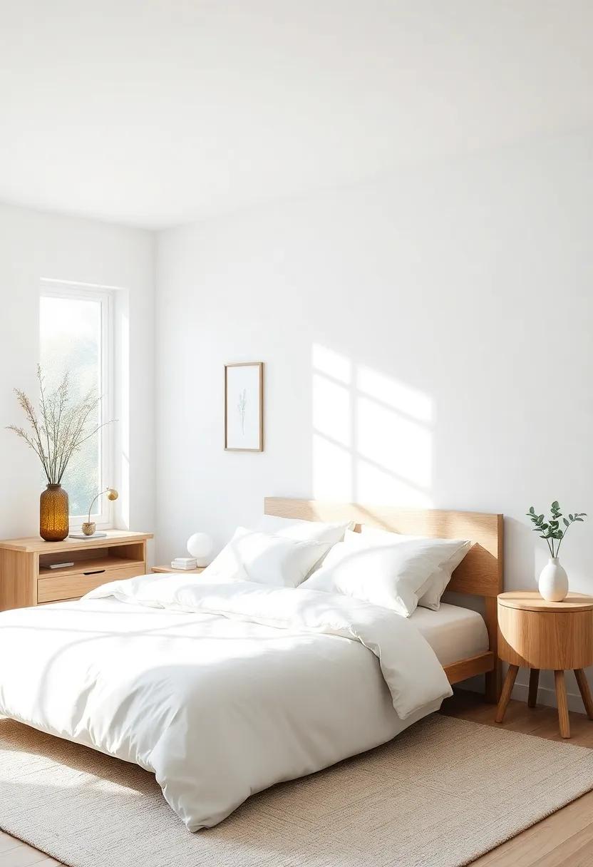 Emphasizing Natural ‌Materials for a‌ Calming Ambiance