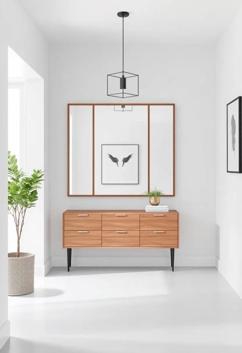 Using Mirrors to Expand and Brighten Your Entryway