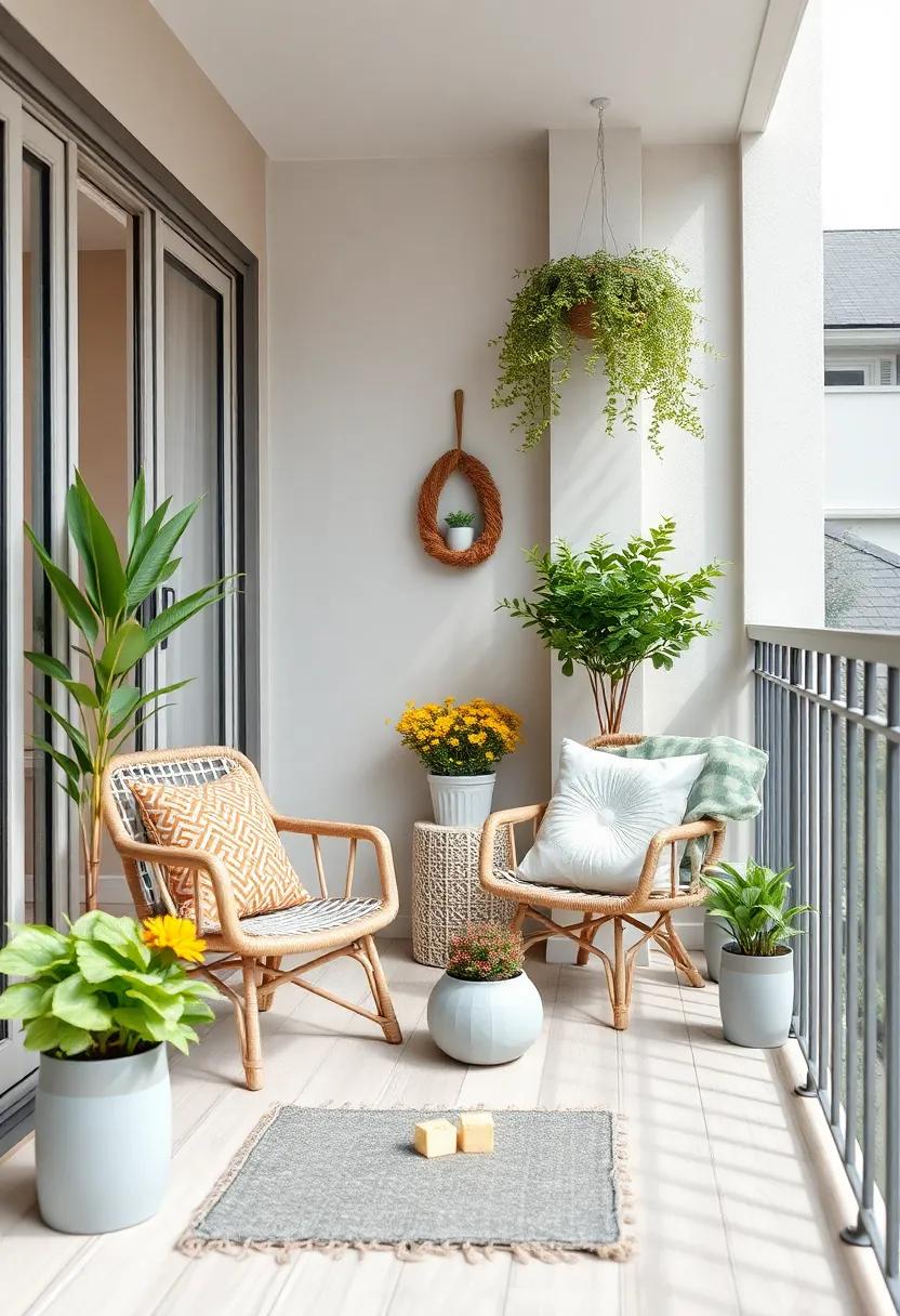 Showcasing Seasonal‍ Decor to ⁢Keep Your Balcony⁤ Fresh and⁤ Inviting