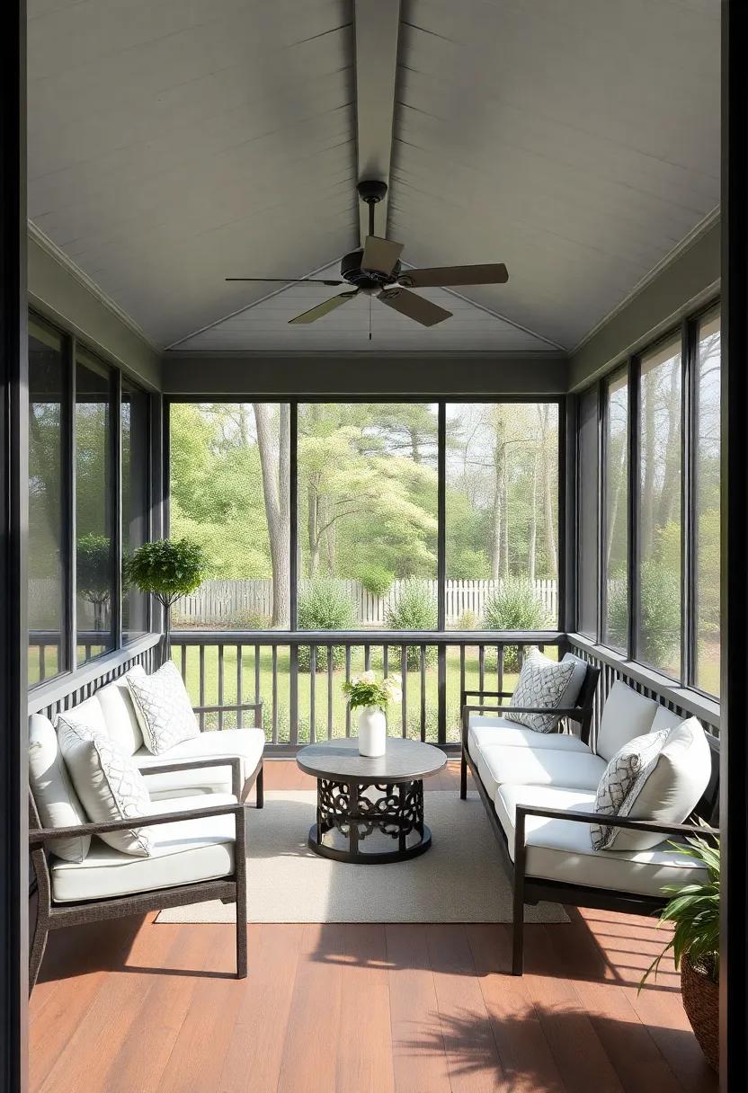 Building a Screened Porch That‌ Contributes to the Aesthetic of Your Home