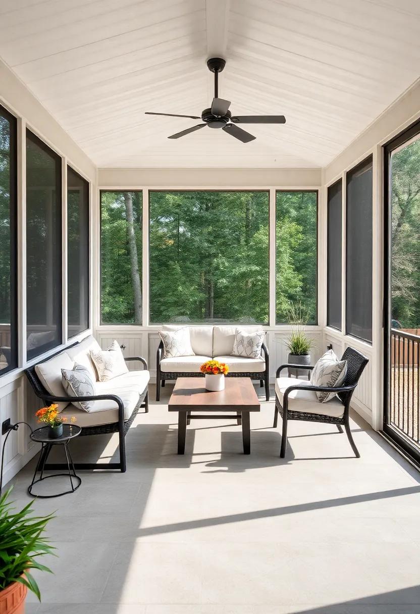 Weather Resistance ⁤Solutions to Make Your Screened Porch Year-Round Enjoyable