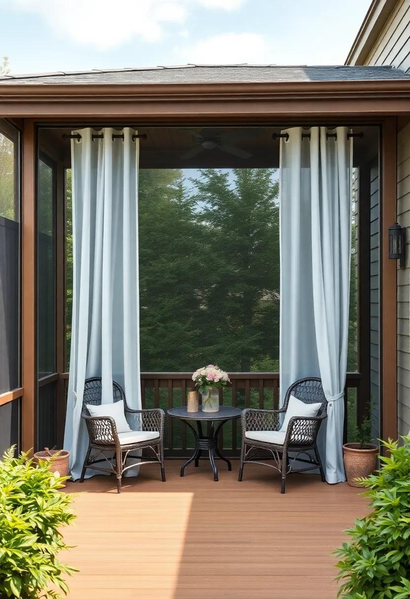 Curtains That Dance in the Breeze‍ for Privacy and Charm