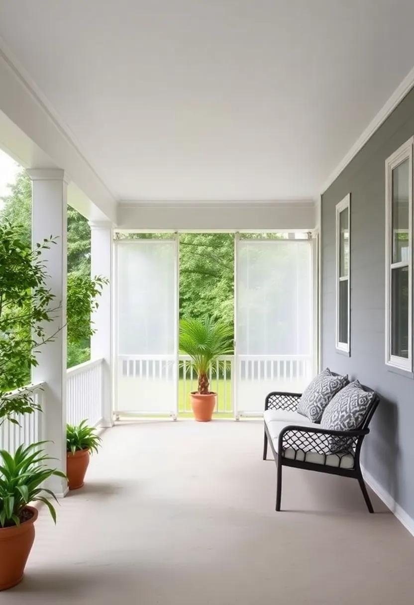 Artful Dividers:⁤ Using Creative Screens ⁣to Enhance⁢ Privacy and Aesthetics on Your Porch