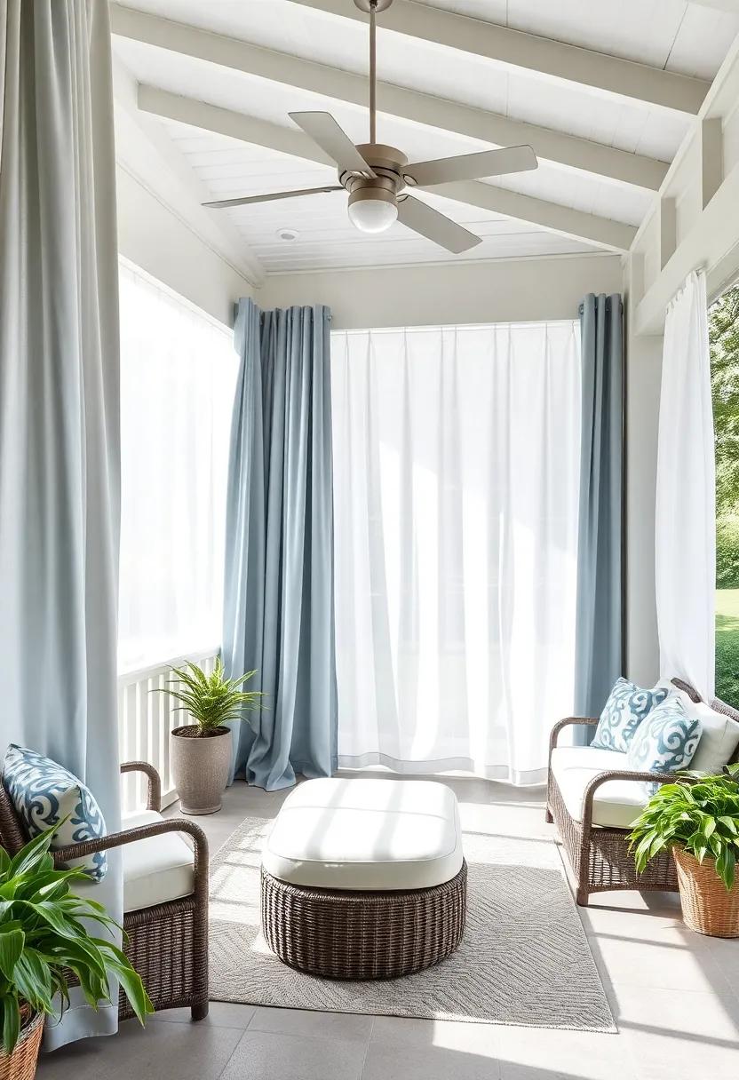 Drapes ⁣and Fabrics: Softening Boundaries with Elegant Textiles ​in Your​ Outdoor Retreat