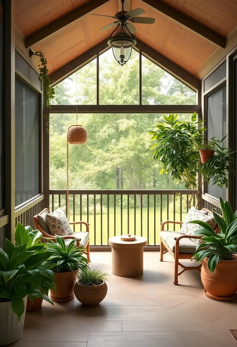 Fragrant oasis: Incorporating Aromatic Plants for a Multi-Sensory ‌Screened Porch retreat