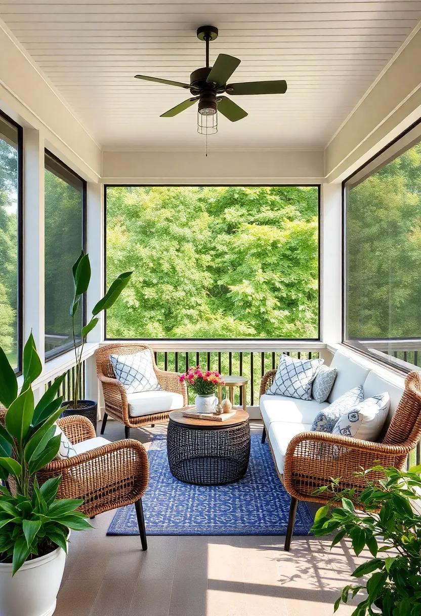 Meditative Spaces: Crafting Areas​ for‌ Mindfulness and Relaxation⁤ in Your Screened Porch