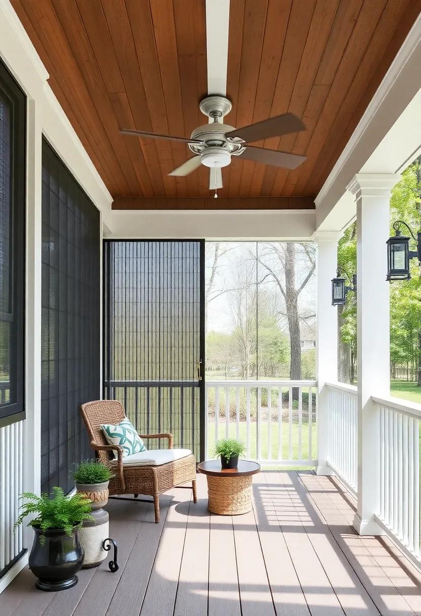 Privacy from Above: Utilizing Overhead‍ Solutions for ‍a Sense of Seclusion on Your Porch