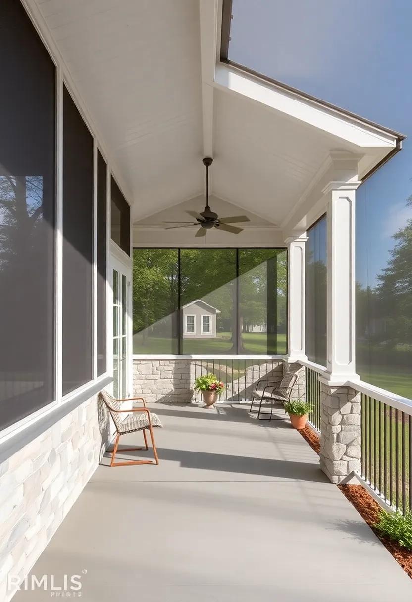 Sustainable Choices for Eco-Friendly⁣ Screened Porch Construction