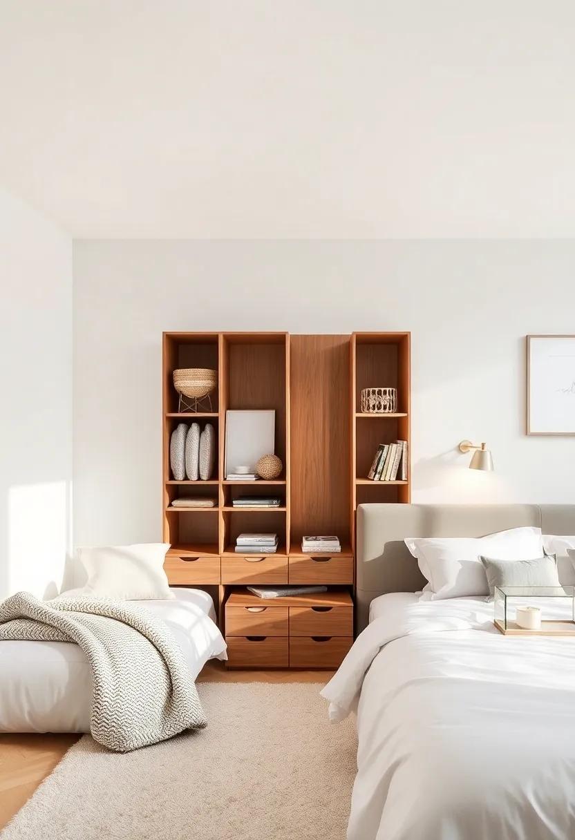 Maximizing ⁤Functionality: Smart Storage⁢ Solutions⁤ for Shared Bedrooms