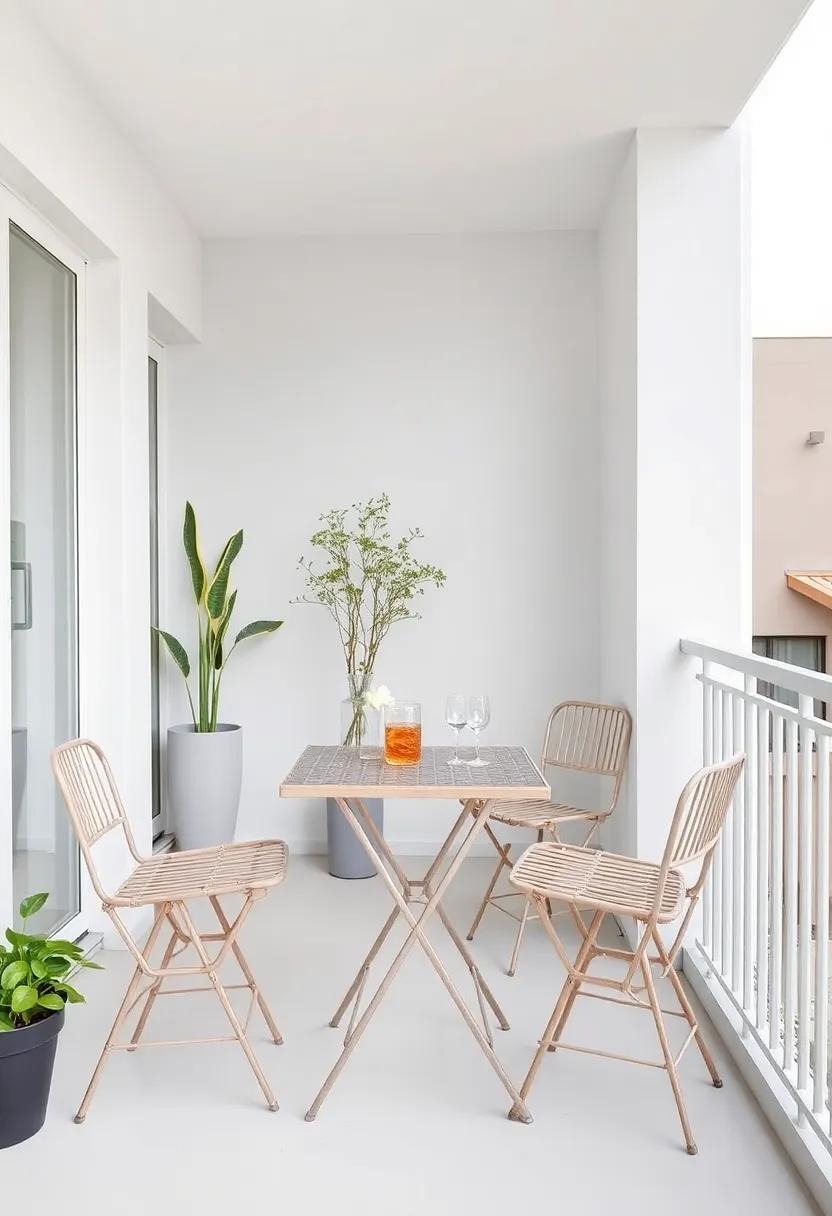 Creative Ways to Arrange Your Balcony Bar Table and chairs