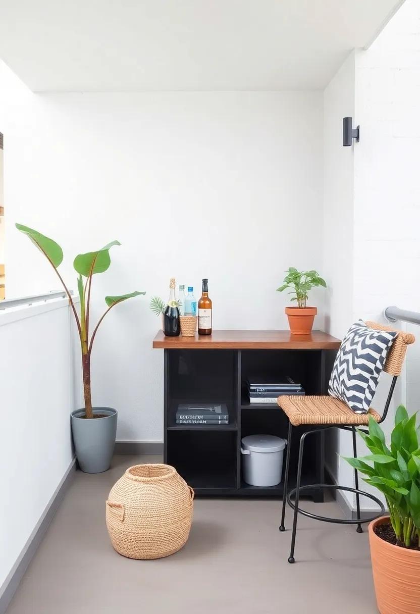 Incorporating storage Solutions in Your Small Balcony Design