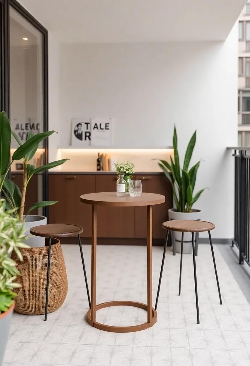 Seasonal Decor Adjustments for a Year-Round Balcony Bar